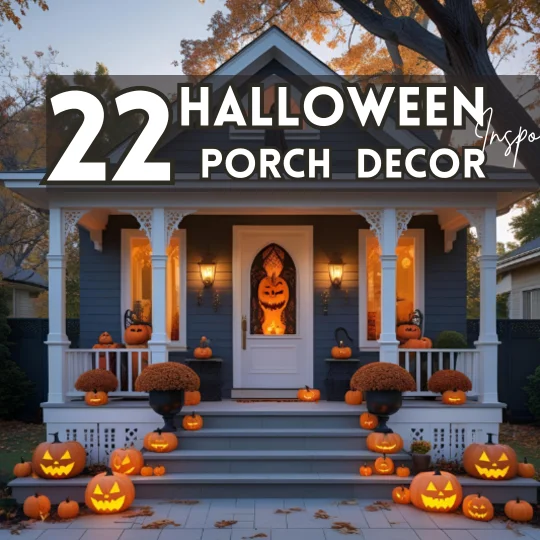 22 New Halloween Porch Decor Inspo 2025: Whimsical, Classy & Easy DIY Ideas